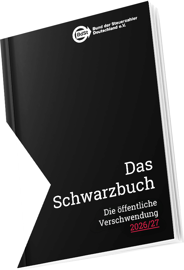 Schwarzbuch 2026/27 des Bunds der Steuerzahler